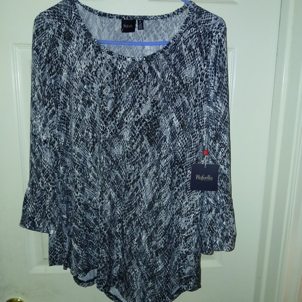 Rafaella Print Top M